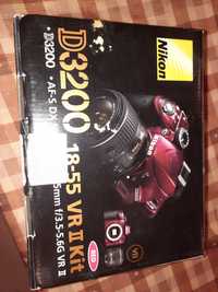 Фотоаппарат Nikon D3200 Kit 18-55 VR II red