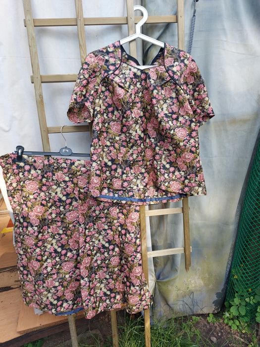 Stara garsonka damska rozmiar 3XL/4XL z czasów PRL