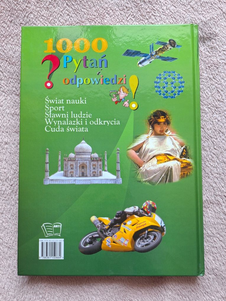 1000 pytań i odpowiedzi encyklopedia dla dzieci