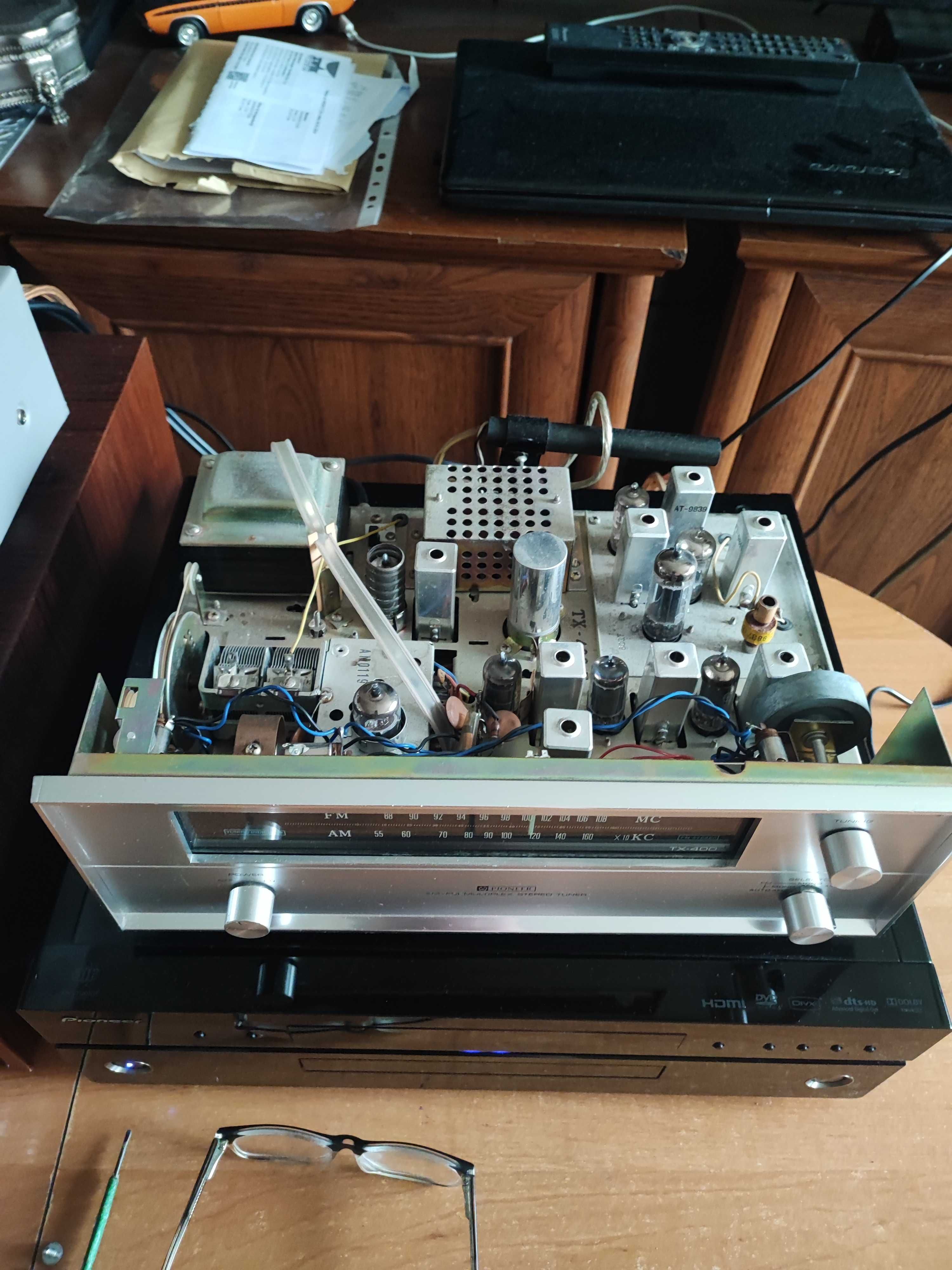 Pioneer Tx 400 tuner lampowy
