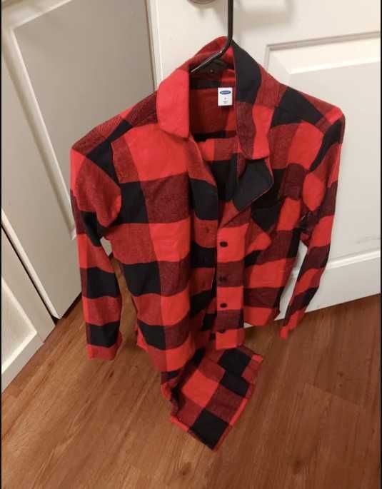 Чоловіча піжама фланелева Old Navy, L
