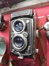 Maquinas fotográficas Rolleyflex e Rolleicord formato 6x6