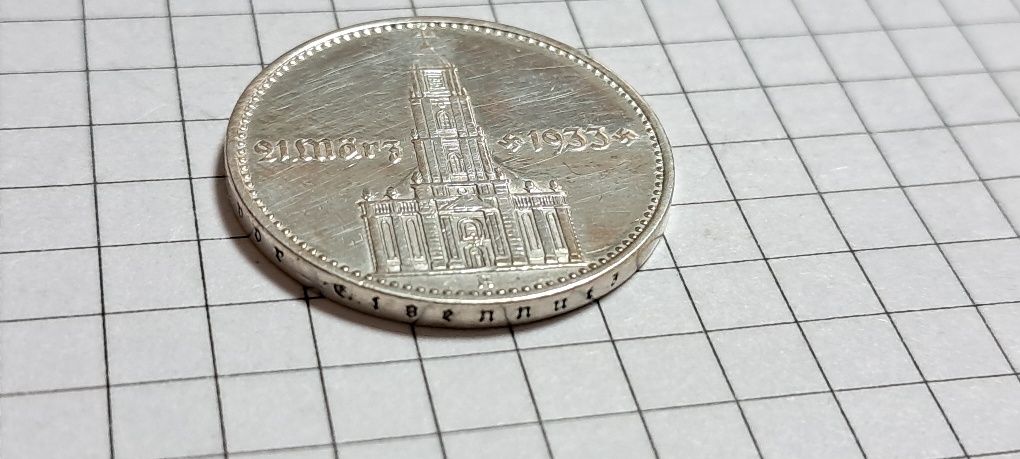 2 рейхсмарки 1934р (1933р)
