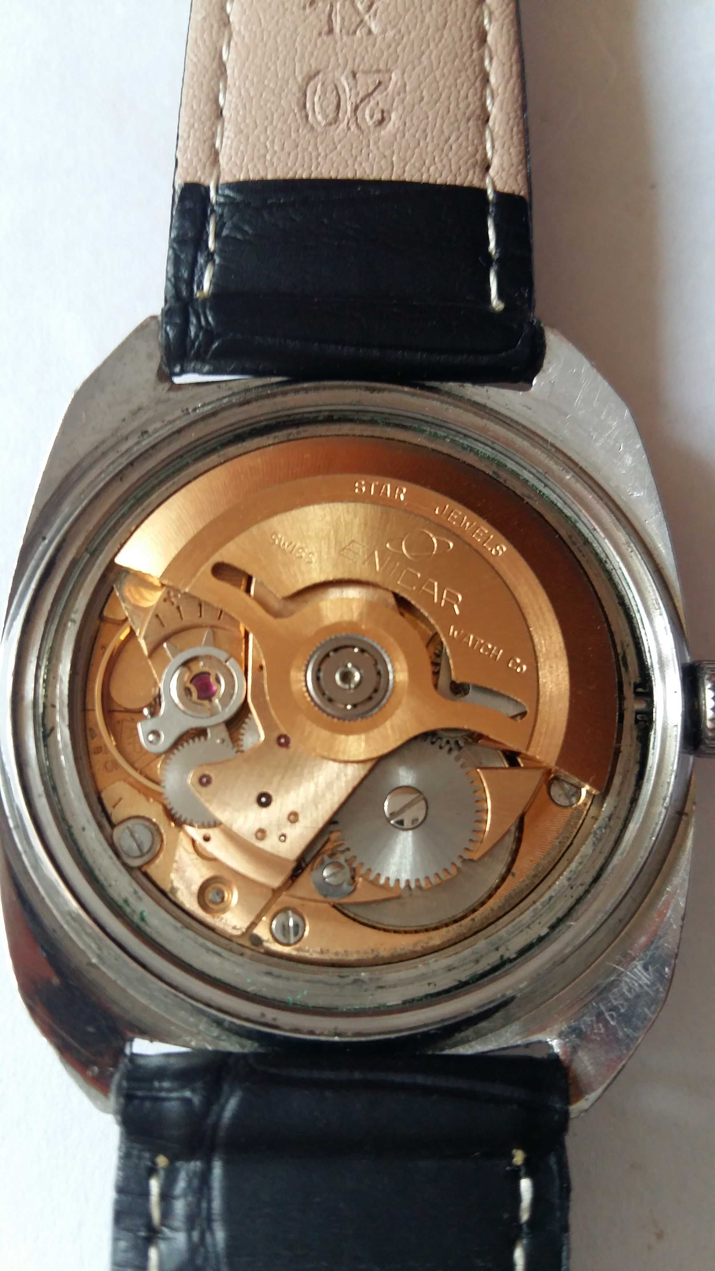 Zegarek Enicar Star Jewels Automatic 35 mm bk Ładny stan.