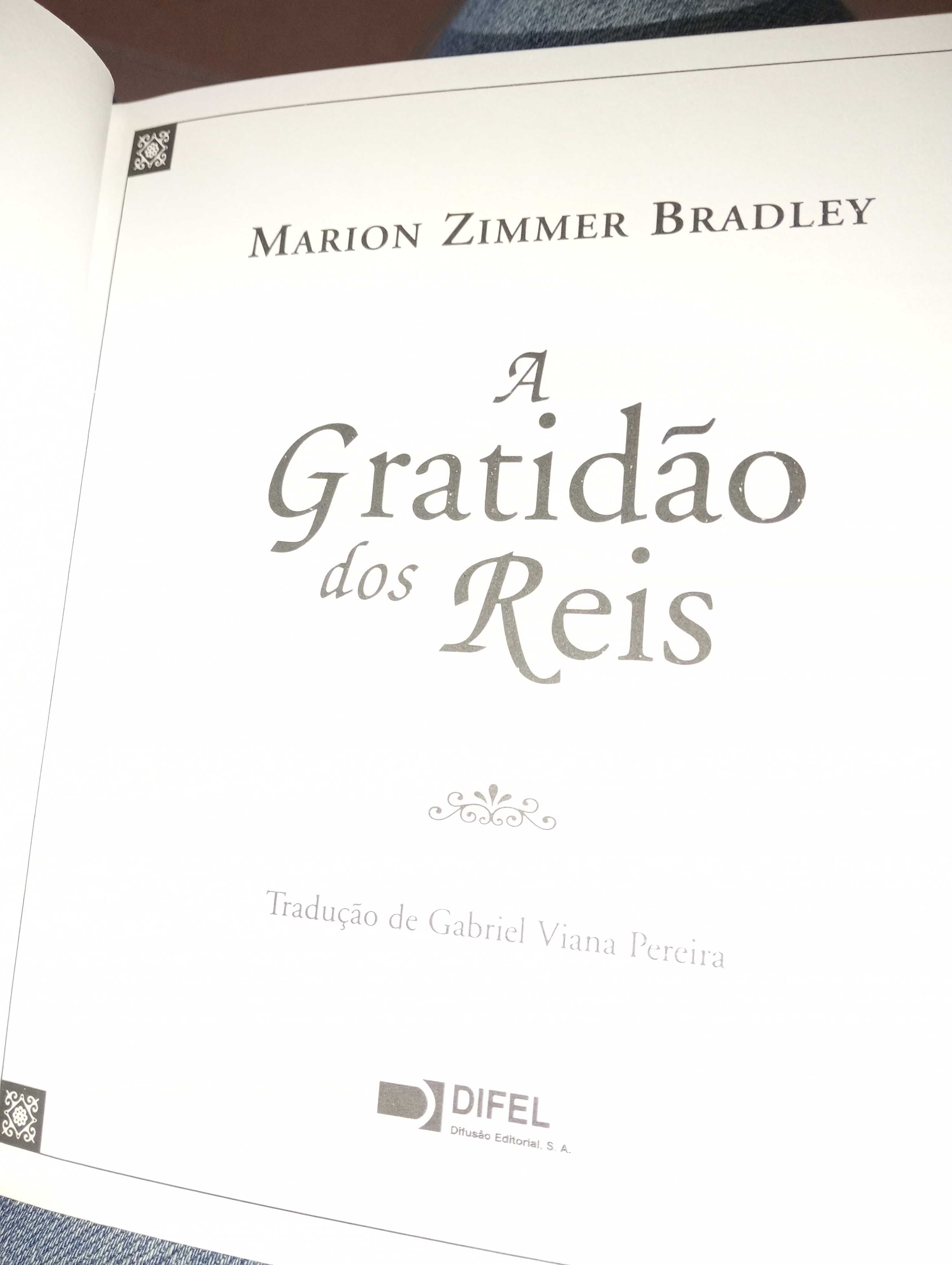 A gratidão dos reis Marion Zimmer Bradley