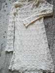 Zara trafaluc sukienka ecru gipiura 36