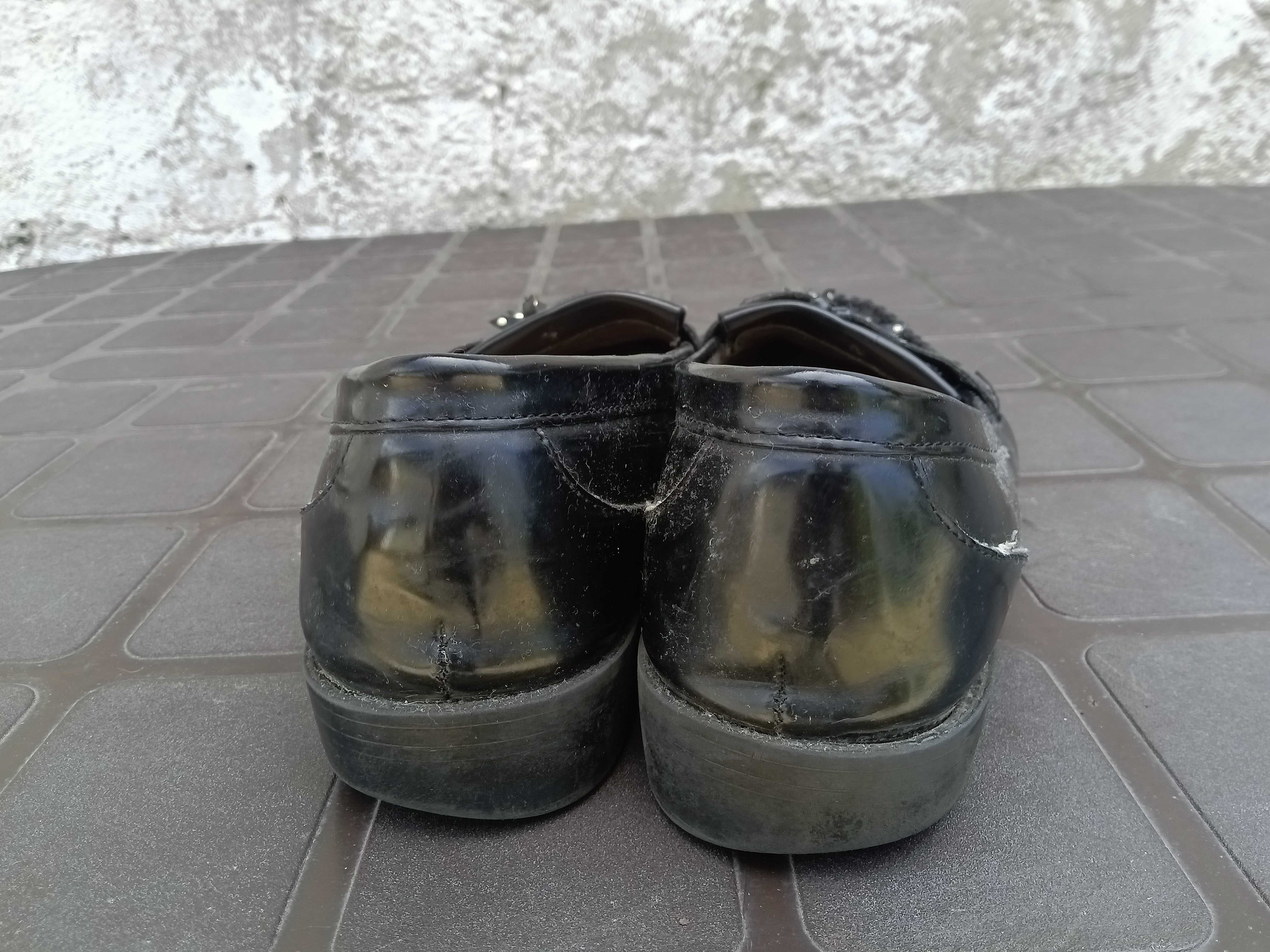 Mocassins rasos Preto Pull&Bear (Nº 40)