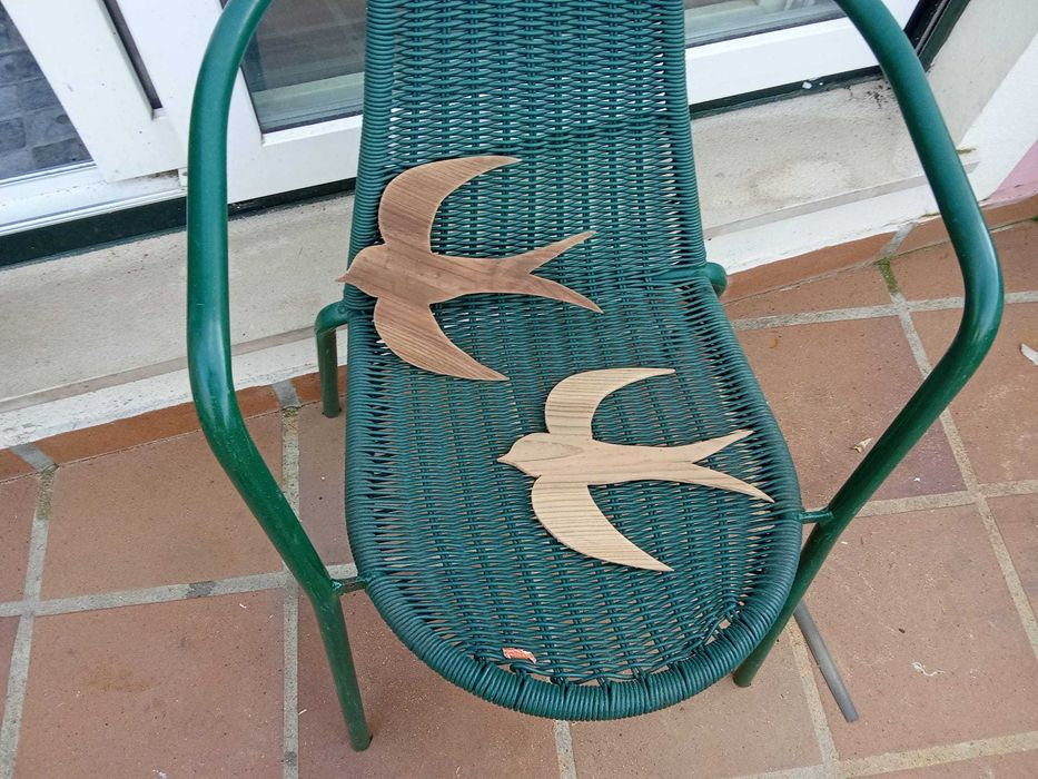 Andorinhas decorativas