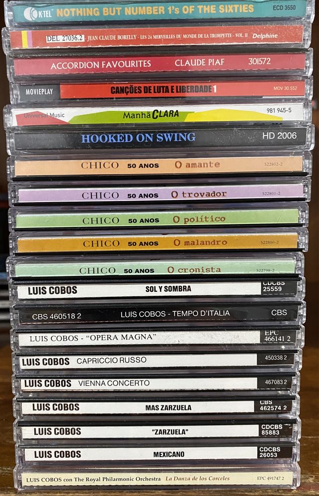 Diversos CD´s de Música - Clássica/Orquestra/Jazz/Pop/Rock