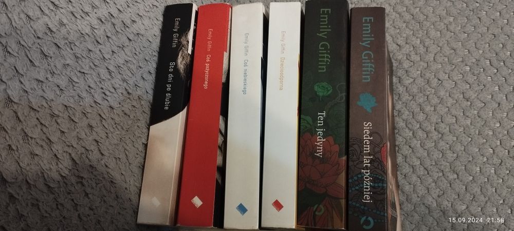 Seria książek Emily Giffin 6szt.