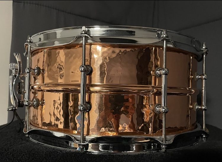 Ludwig Copper Phonic 14x6,5 tube lugs