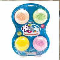 Playfoam. Masa Piankowa Z Brokatem, Modelina 4 Kol