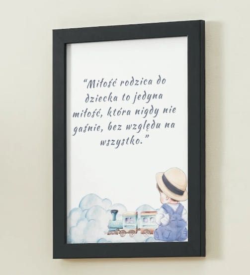 Plakat do pokoju dziecka