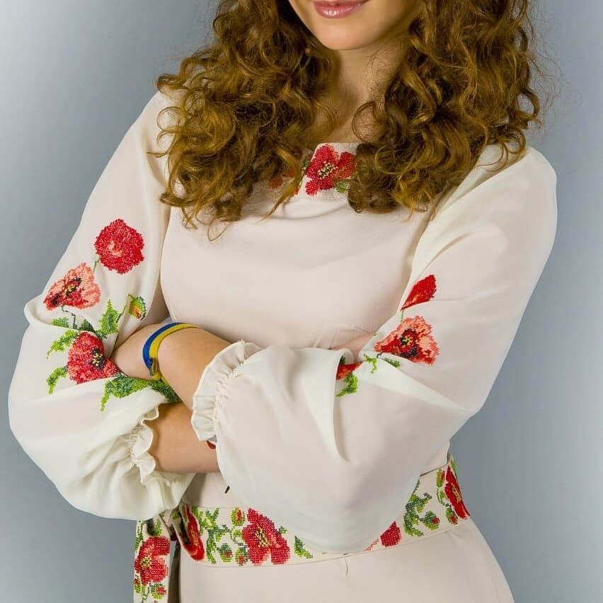 Вишита сукня святкова