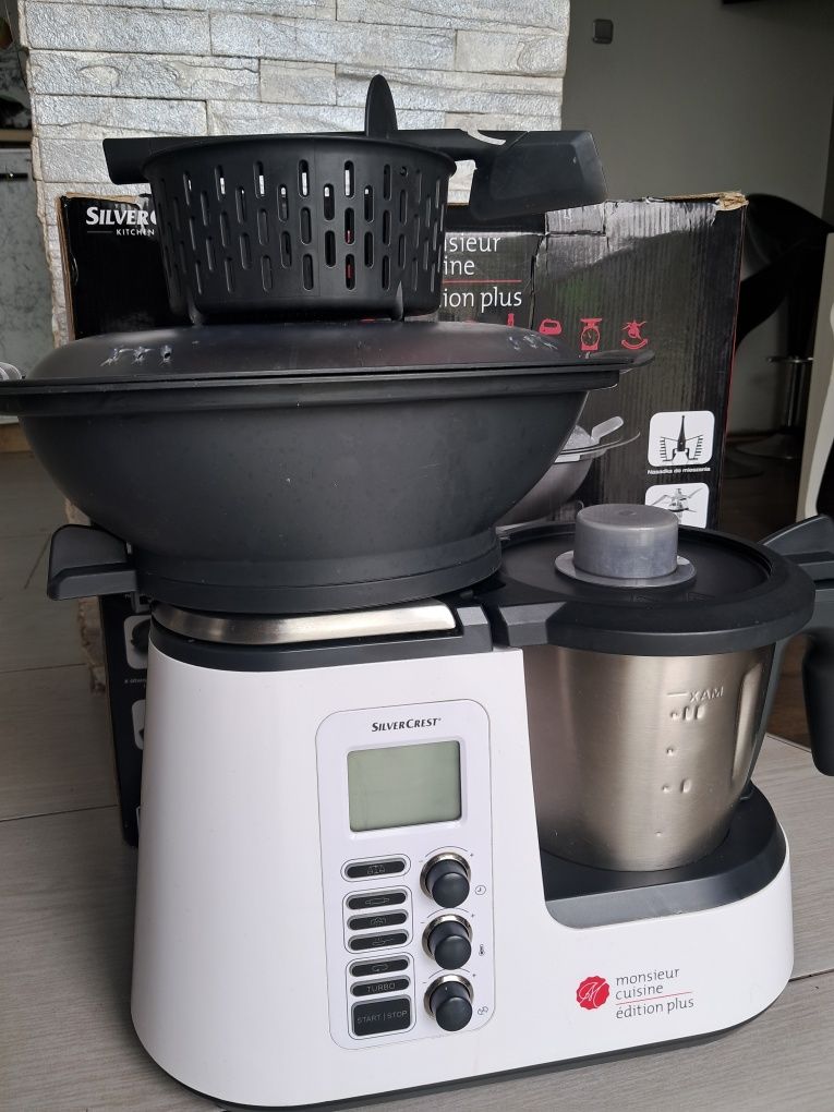Robot kuchenny lidlomix, silvercrest monsieur cuisine plus
