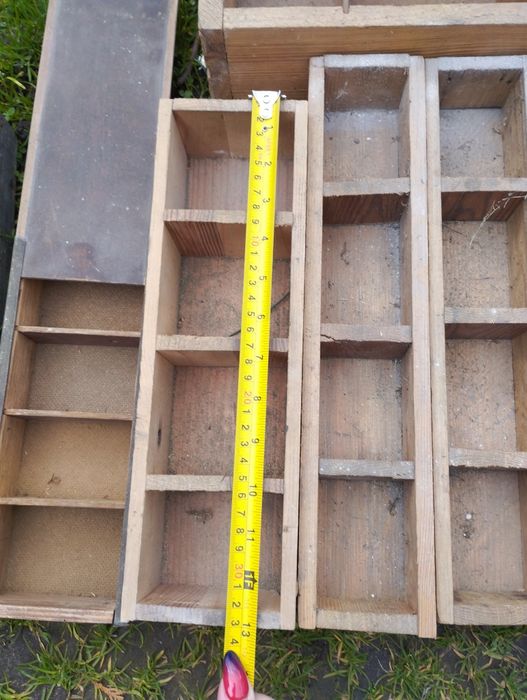 Skrzynki z przegródkami