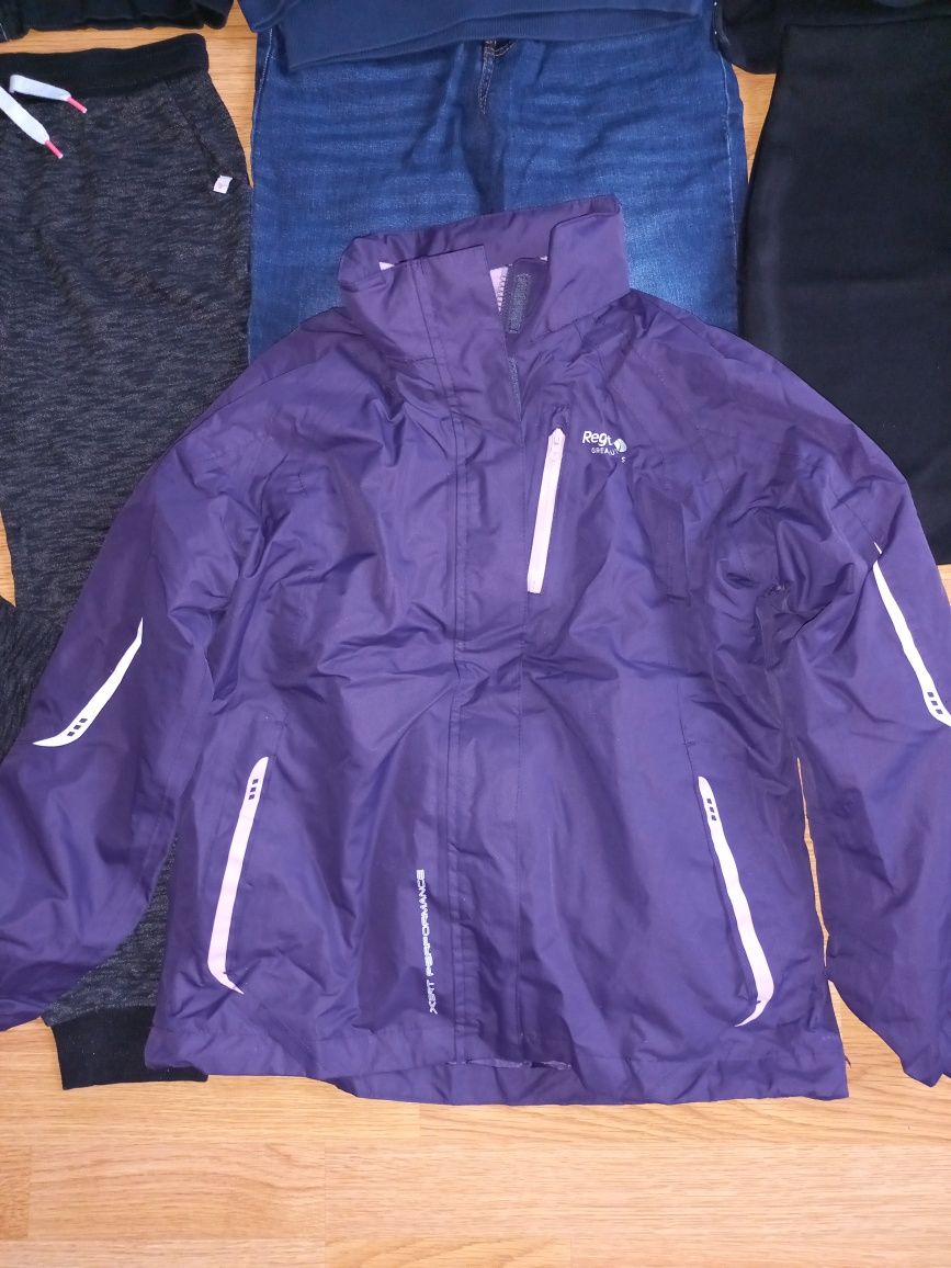 Пакет вещей на девочку 10-11-12лет куртка Regatta,толстовка Benetton