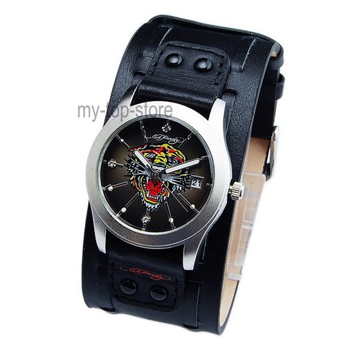 Часы Ed Hardy 3,5 см циферблат и браслет Тигр