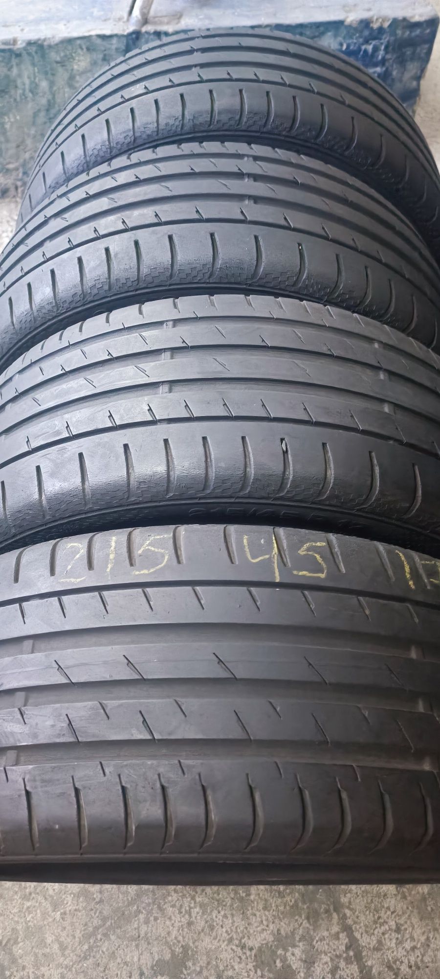 215/45 R17 87V Continental Conti Sport Contact 3 Автошини б/у Склад