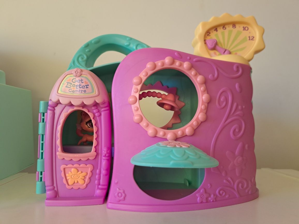Littlest Pet Shop kot domek weterynarz