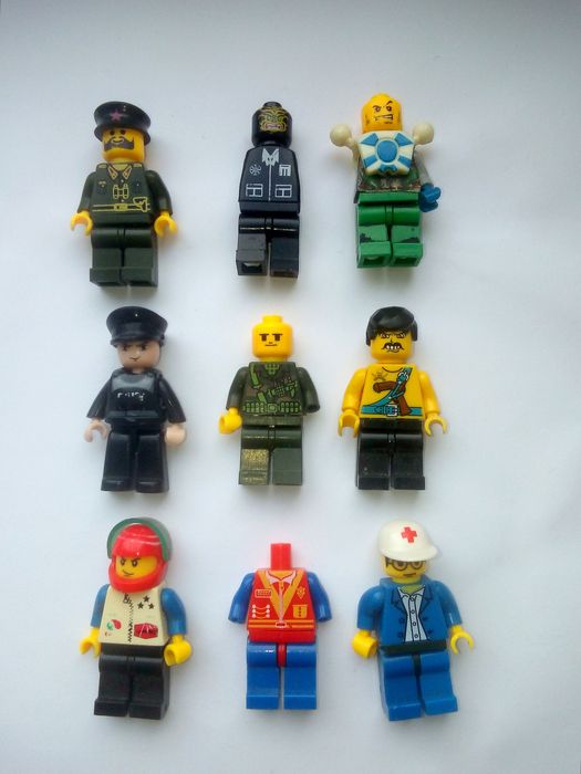 Минифигурки, человечки Лего, Lego