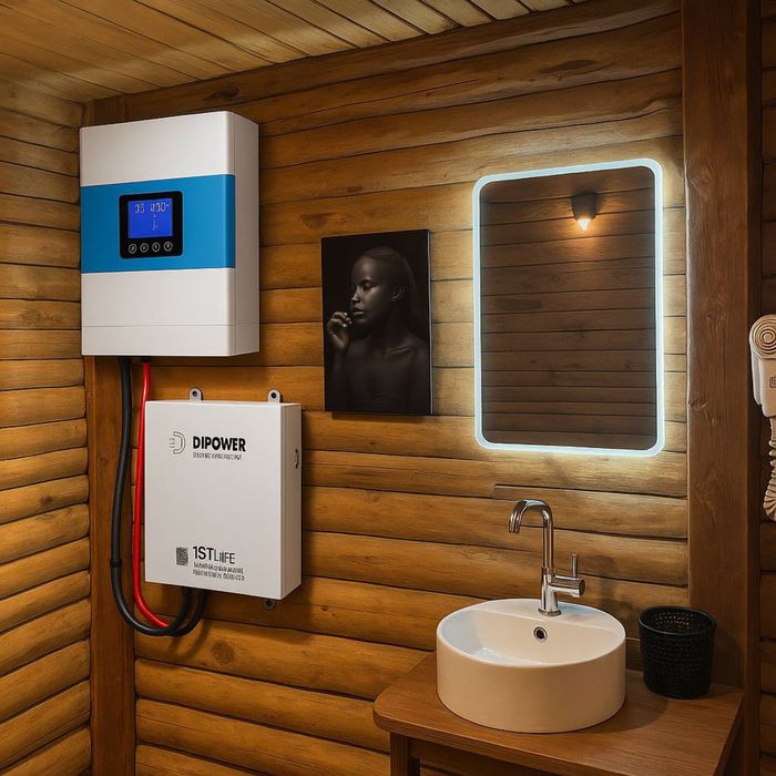 Резервне живлення інвертор 3500Вт + акумулятор 24V 2880Wh батарея