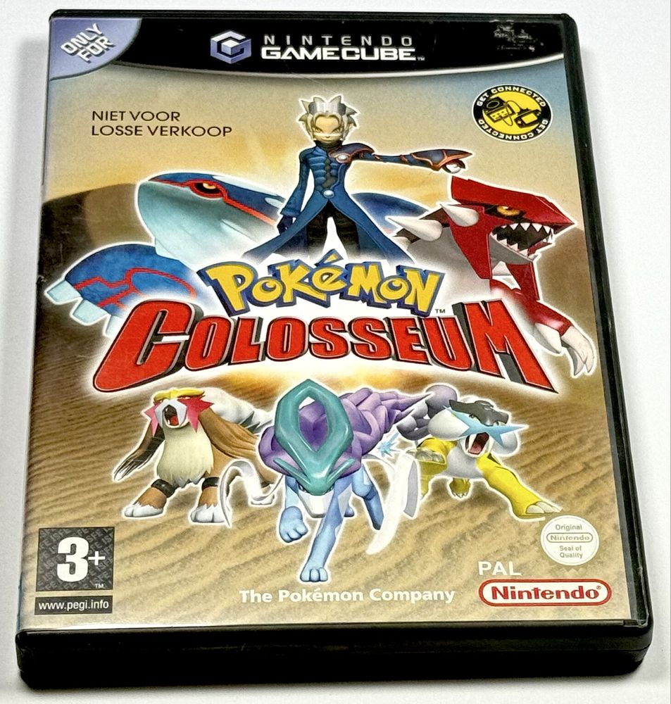 Pokemon Colosseum + Pokemon Box Ruby And Sapphire Nintendo Gamecube