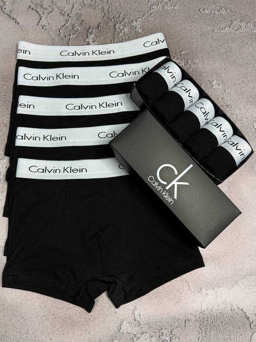 Набор мужских трусов Calvin klein Modern White. Набір турецьких трусів