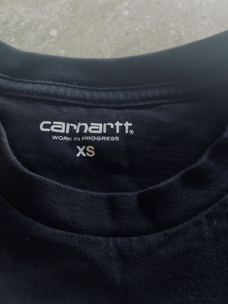 Carhartt koszulka T-Shirt  czarna  r. XS bawełna uniseks jak nowa