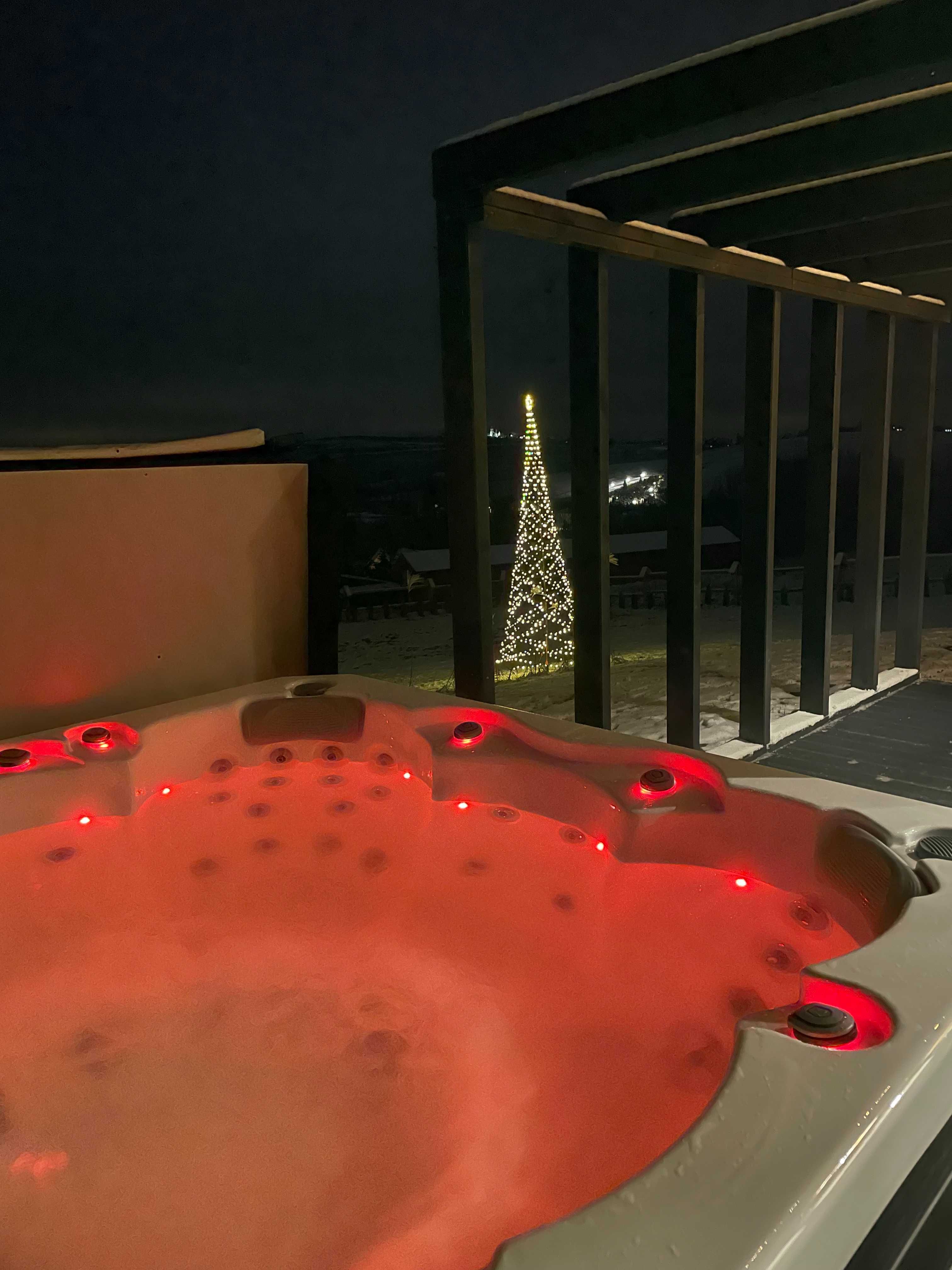 domek wynajem Szczyrzyc jacuzzi w górach,małopolska okolice Krakowa