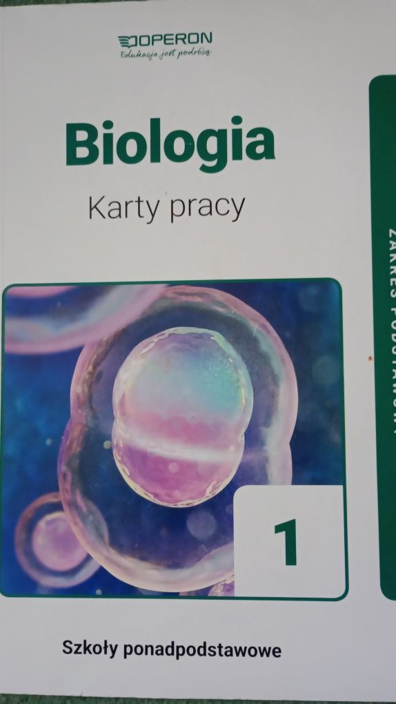 Biologia 1 karty pracy