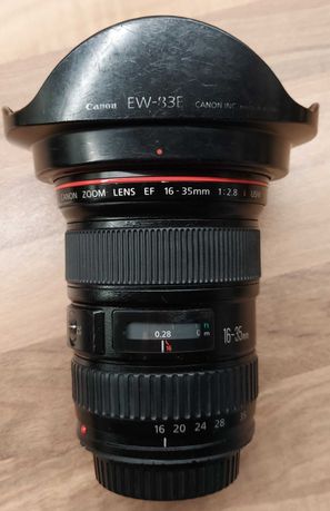 Canon 16-35 mm f 2.8 L