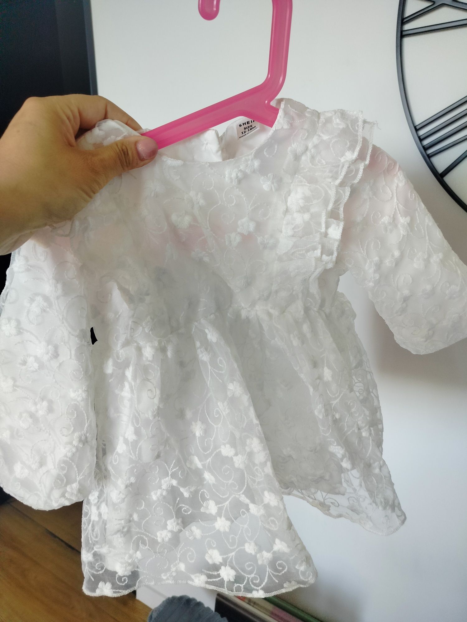 komplecie do chrztu  wiek 8 miesięcy r na 76 cm
