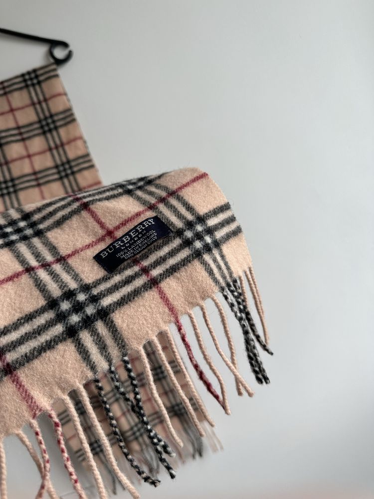 Szalik Burberry 100% wełna