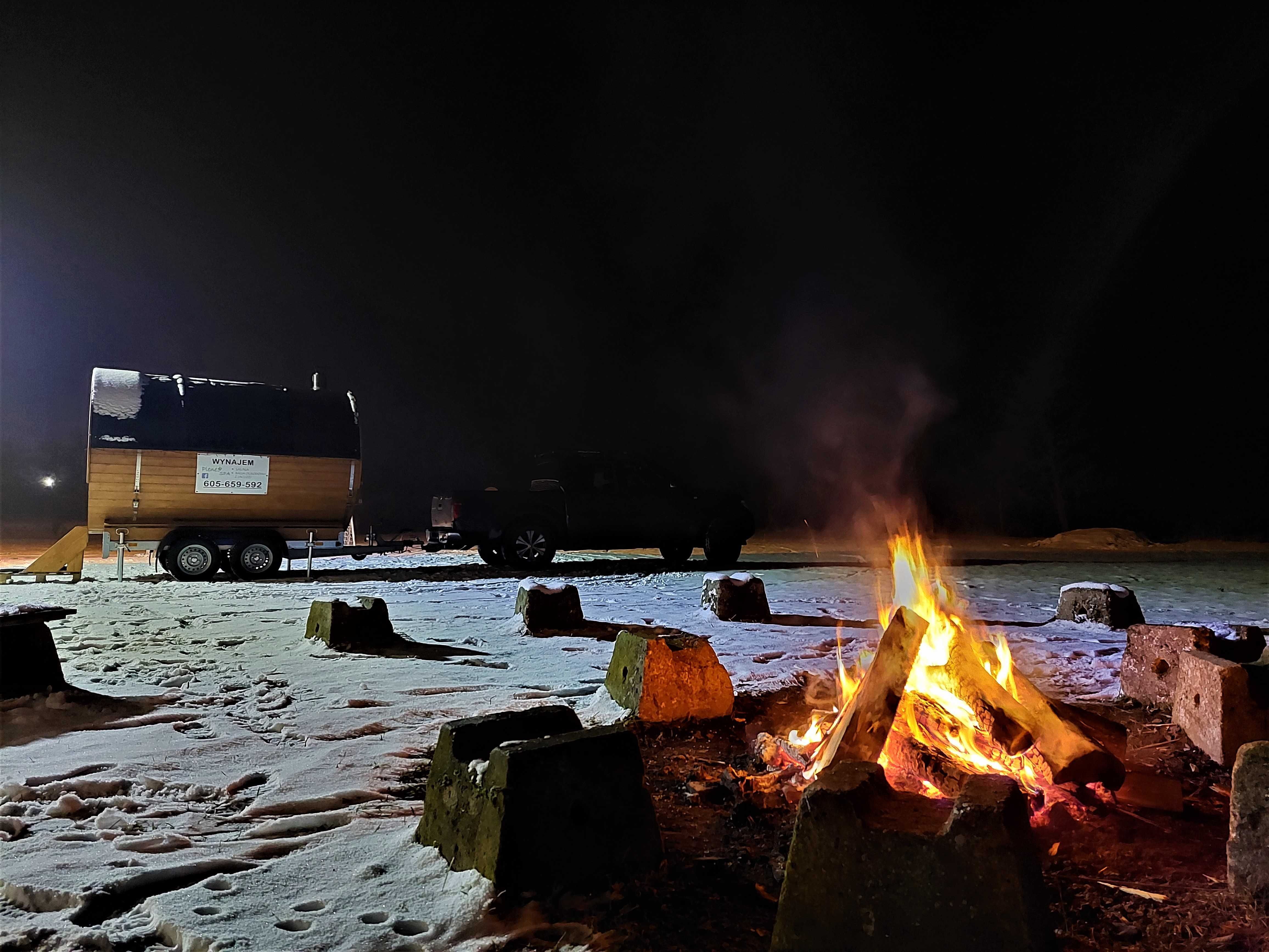 Sauna, balia, pojemnik do schładzania, mobilnie, Wielkopolska wynajem