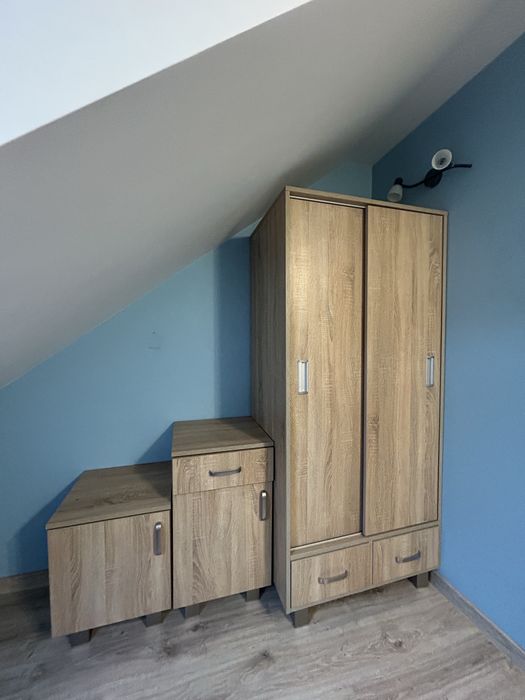 Szafa szafki stolik - zestaw mebli