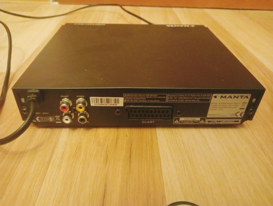 Manta mini dvd usb plus pilot