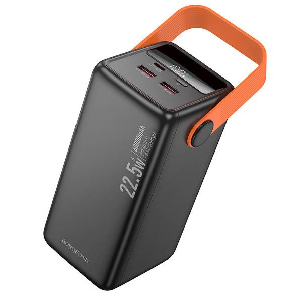Повербанк 60000mAh зі швидкою зарядкою та ліхтарем BOROFONE BJ66B