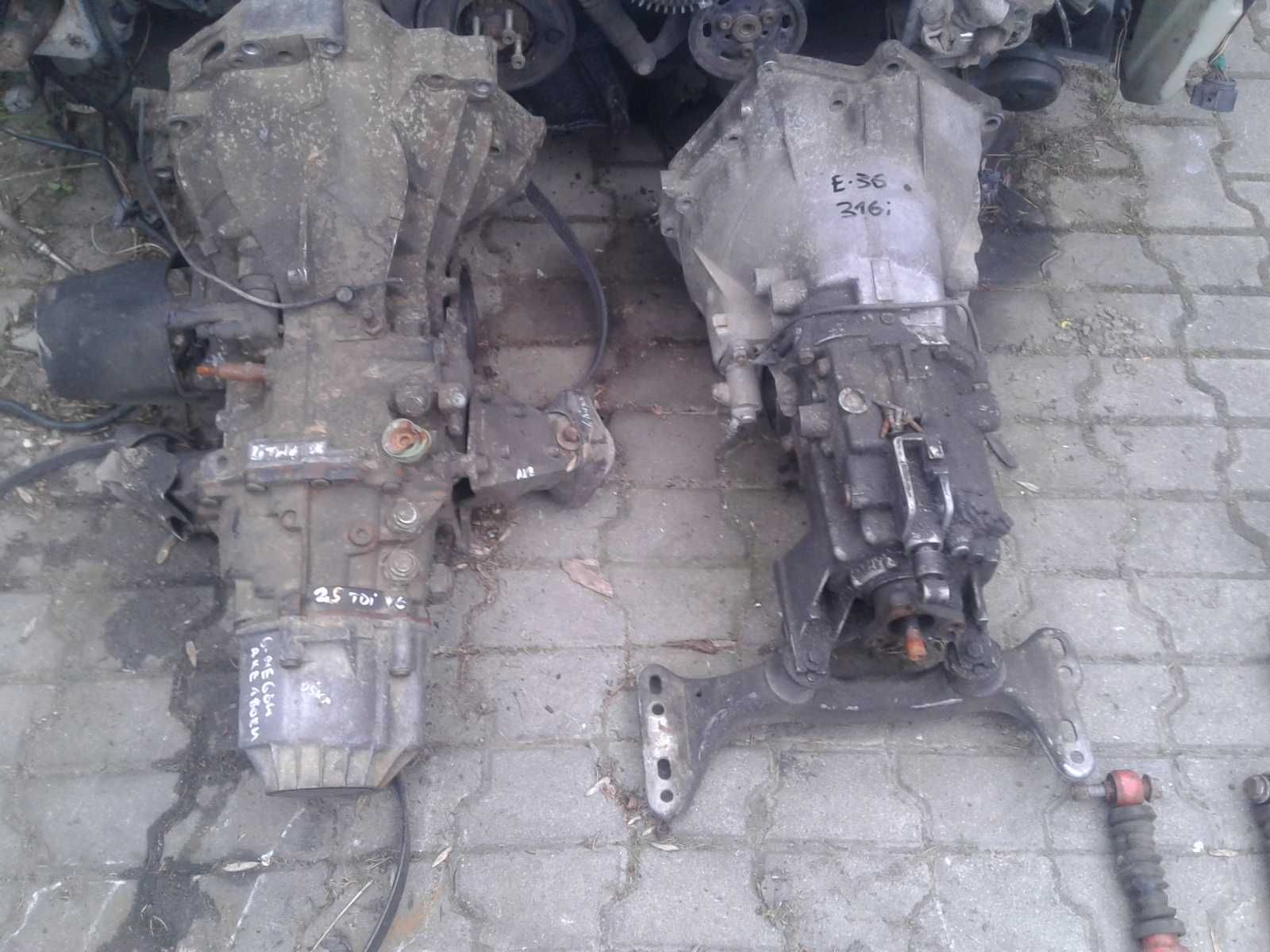 AUDI A6 C5 Avant Kombi 2.5 TDI V6 Skrzynia Biegow 6 Manualna Ośka