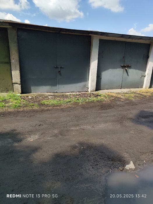 Garaż Oława ul.Żeromskiego.