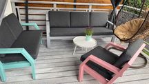 Meble Tarasowe Ogrodowe Patio aluminiowe