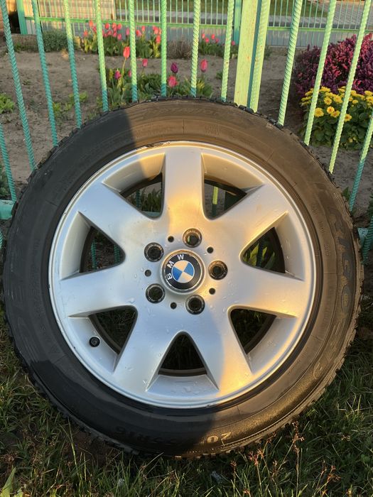 Alufelgi z oponami zimowymi do BMW e46, 16 cali
