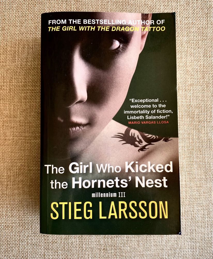 The Girl Who Kicked the Hornets' Nest, Stieg Larsson