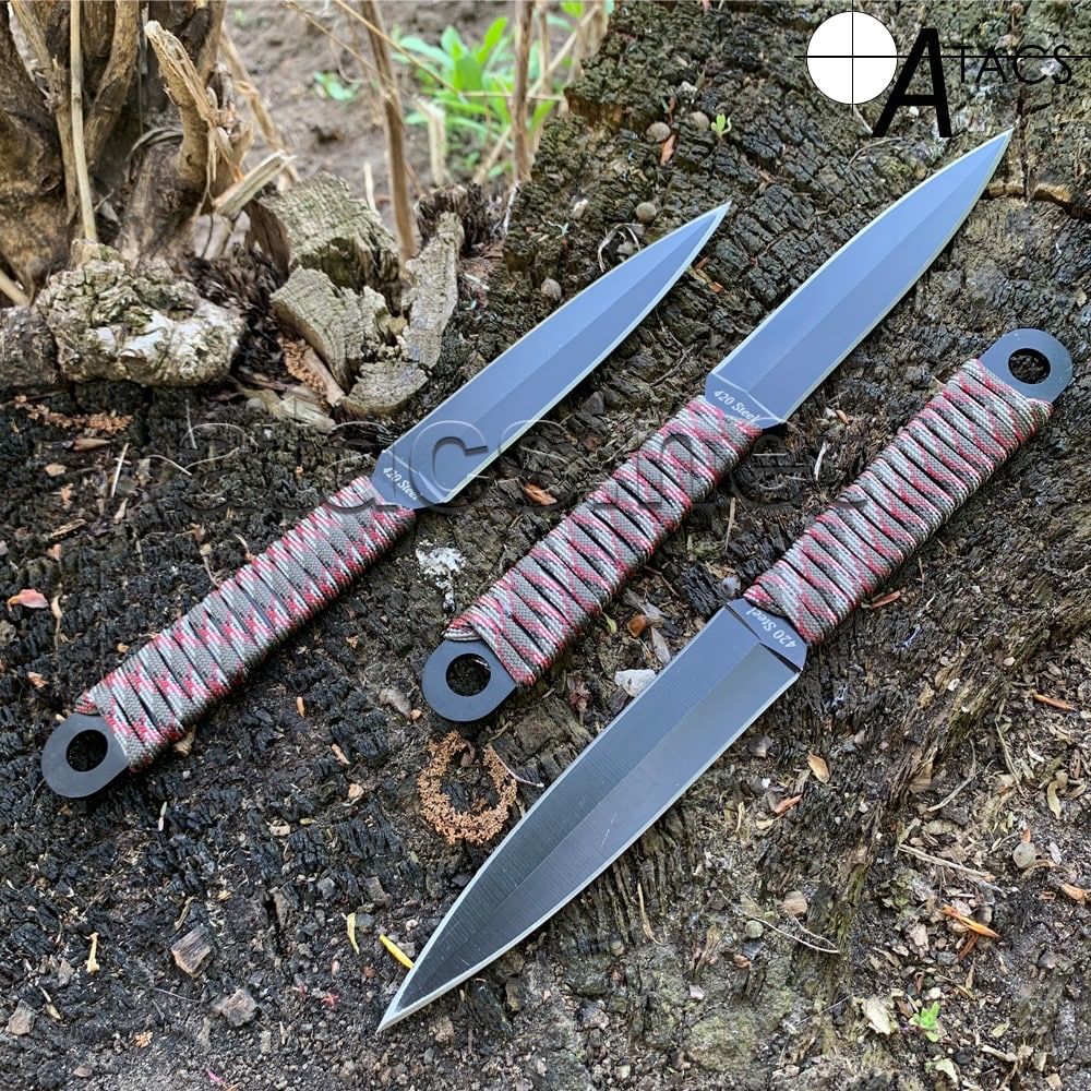 Метательные ножи/ножи для метания/набор из 3 ножей/японские кунаи