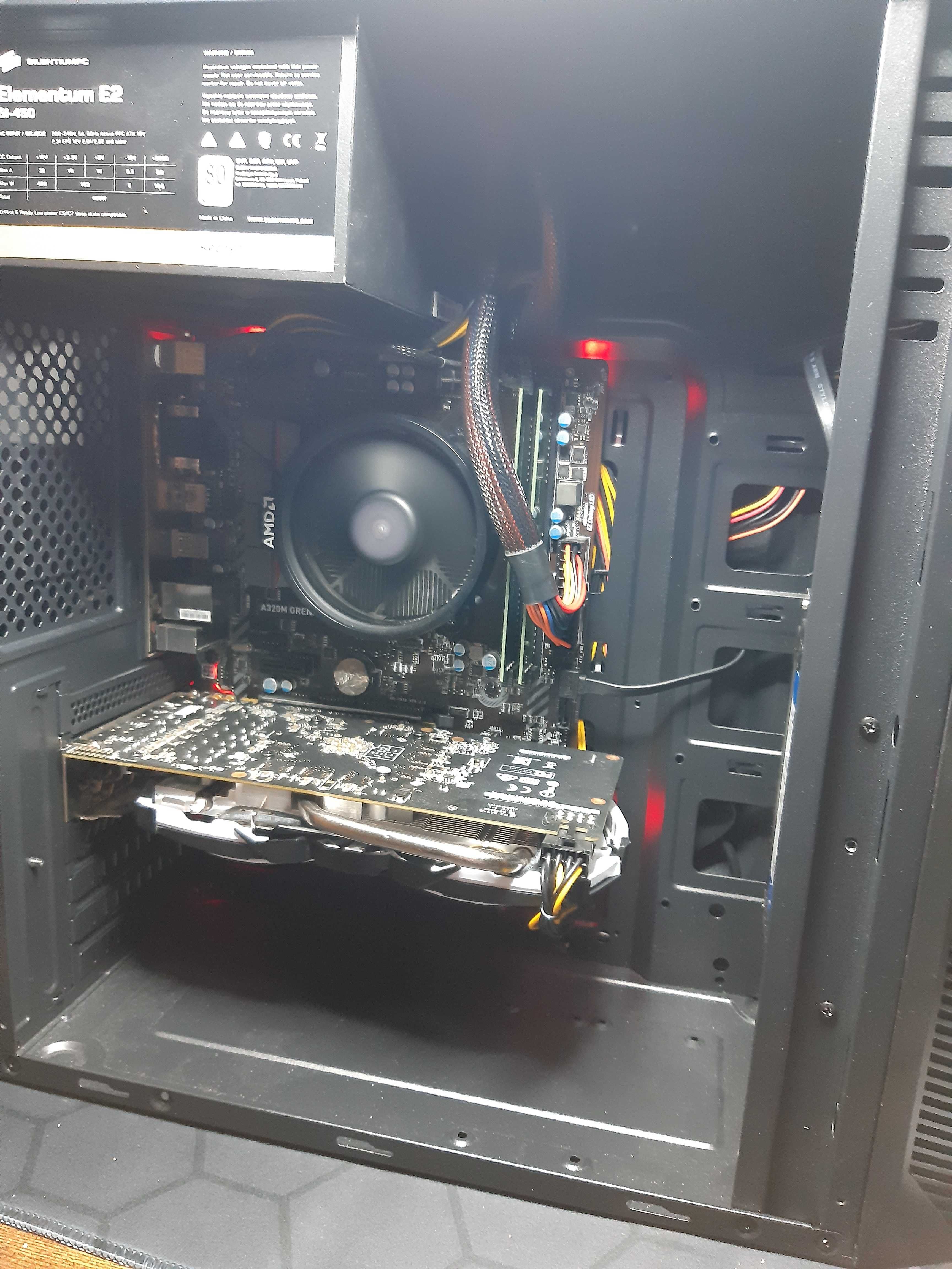 Komputer Gamingowy AMD Ryzen 7 / 16gb / RX570 / SSD + HDD