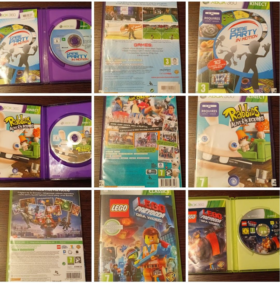 Gry Xbox 360 Kinect