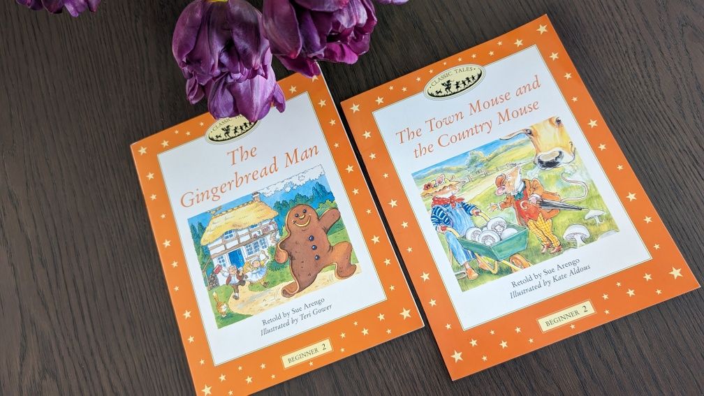 The gingerbread man The town mouse and the country mouseкнига на англі