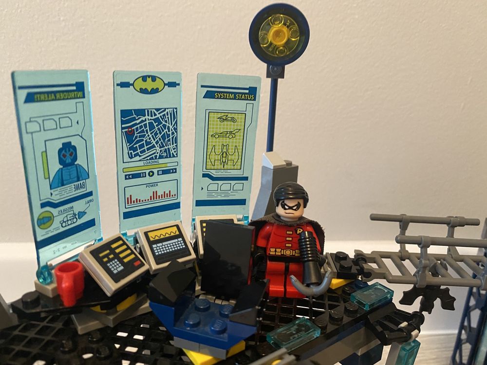 LEGO 6860 super heroes; jaskinia Batmana - komplet