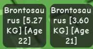 Grow a garden | brontosaurus | 80 грн (торг)