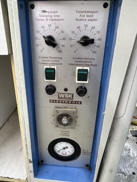 Maquina referenciar calçado